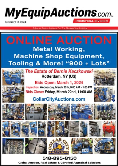 My Equip Auctions - February 12, 2024