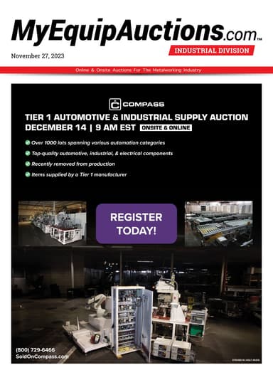 My Equip Auctions - November 27, 2023