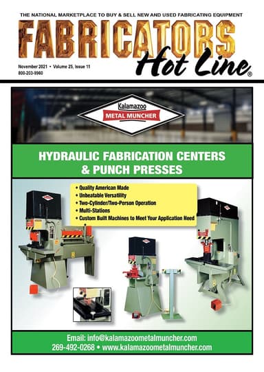 Fabricators Hot Line - November 2021