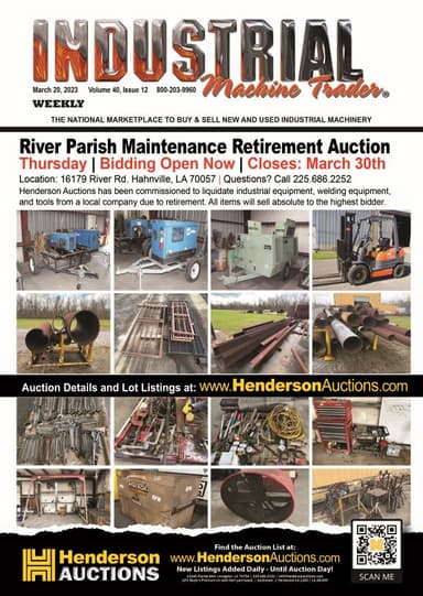 Industrial Machine Trader - March 20,, 2023