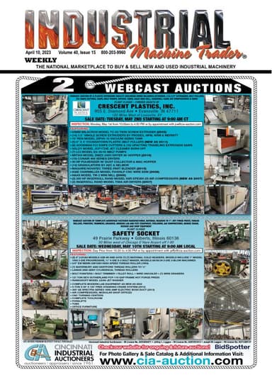 Industrial Machine Trader - April 10, 2023