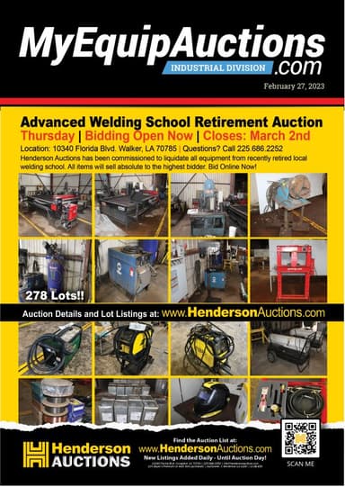 My Equip Auctions - February 27, 2023