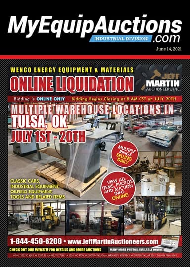 My Equip Auctions - June 14, 2021