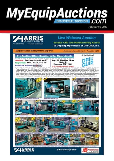 My Equip Auctions - February 6, 2023