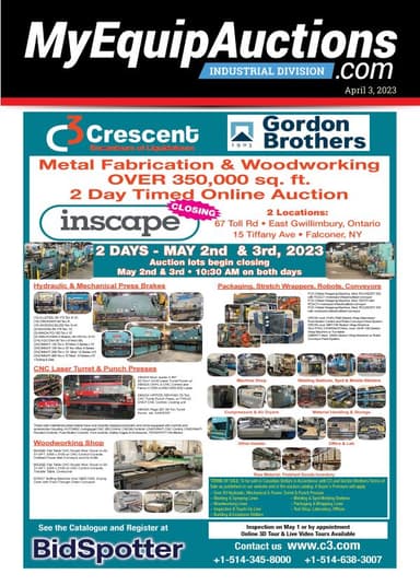 My Equip Auctions - April 3, 2023