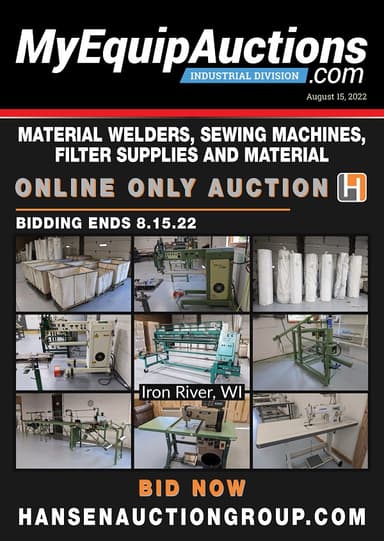 My Equip Auctions - August 15, 2022