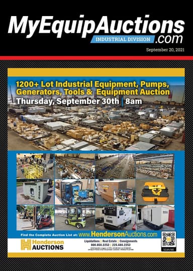 My Equip Auctions - September 20, 2021