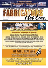 Fabricators Hot Line - November 2018