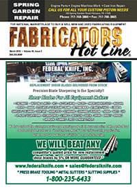 Fabricators Hot Line - March 2019