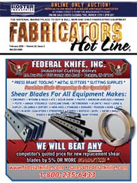 Fabricators Hot Line - February 2020