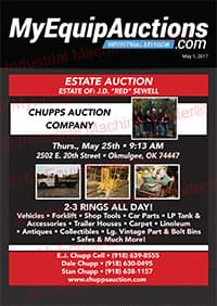 My Equip Auctions - May 1, 2017