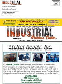 Industrial Machine Trader - July 10, 2017