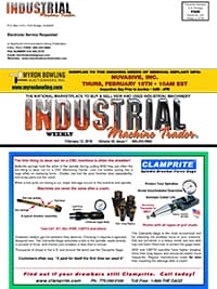 Industrial Machine Trader - February 12, 2018