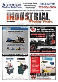 Industrial Machine Trader - October 29, 2018
