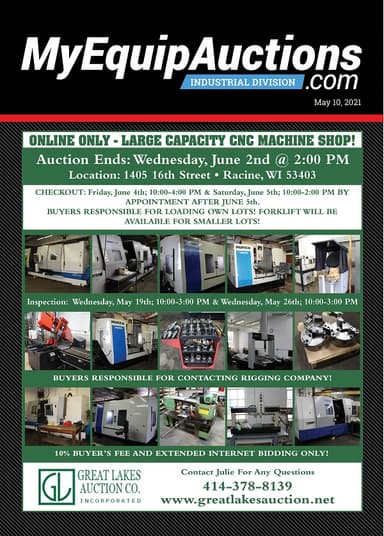 My Equip Auctions - May 10, 2021