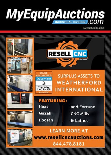 My Equip Auctions - November 30, 2020