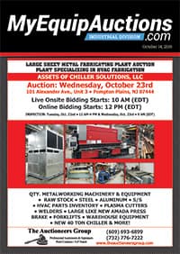 My Equip Auctions - October 14, 2019