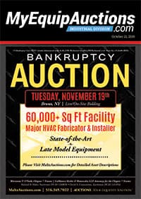 My Equip Auctions - October 21, 2019