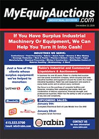 My Equip Auctions - December 23, 2019