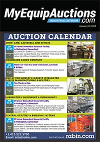 My Equip Auctions - January 21, 2019