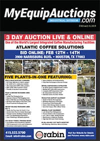 My Equip Auctions - February 4, 2019