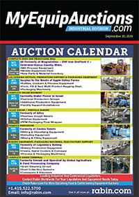 My Equip Auctions - September 30, 2019