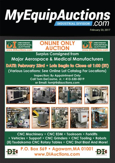 My Equip Auctions - February 20, 2017