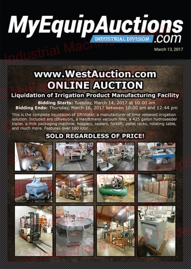 My Equip Auctions - March 10, 2017