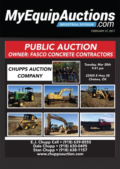My Equip Auctions - February 27, 2017