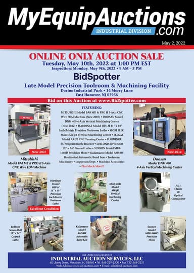 My Equip Auctions - May 2, 2022