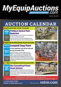 My Equip Auctions - March 18, 2019