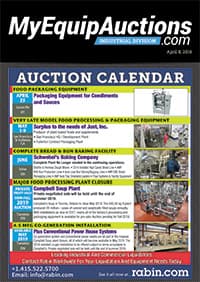 My Equip Auctions - April 8, 2019