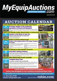 My Equip Auctions - April 29, 2019