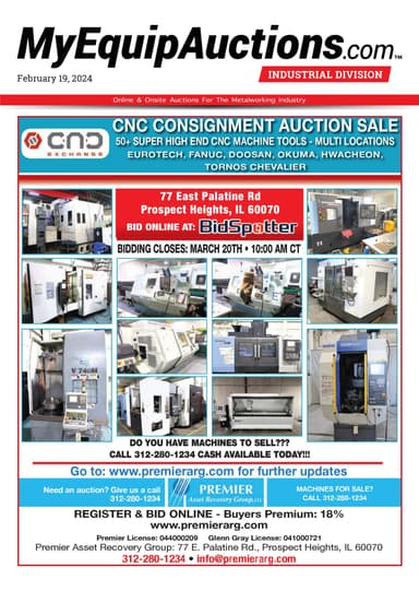 My Equip Auctions - February 19, 2024